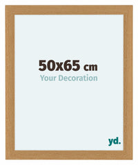 Como MDF Photo Frame 50x65cm Beech Front Size | Yourdecoration.com