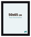 Como MDF Photo Frame 50x65cm Black High Gloss Front Size | Yourdecoration.com