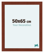Como MDF Photo Frame 50x65cm Cherry Front Size | Yourdecoration.com