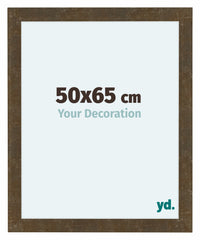 Como MDF Photo Frame 50x65cm Gold Antique Front Size | Yourdecoration.com