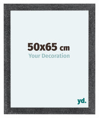 Como MDF Photo Frame 50x65cm Gray Swept Front Size | Yourdecoration.com
