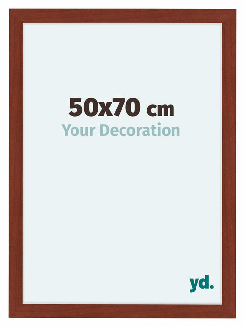 Como MDF Photo Frame 50x70cm Cherry Front Size | Yourdecoration.com