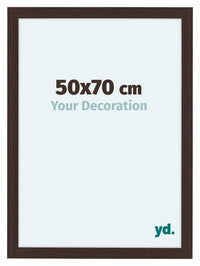 Como MDF Photo Frame 50x70cm Oak Dark Front Size | Yourdecoration.com
