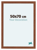 Como MDF Photo Frame 50x70cm Walnut Front Size | Yourdecoration.com