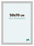 Como MDF Photo Frame 50x70cm White Woodgrain Front Size | Yourdecoration.com
