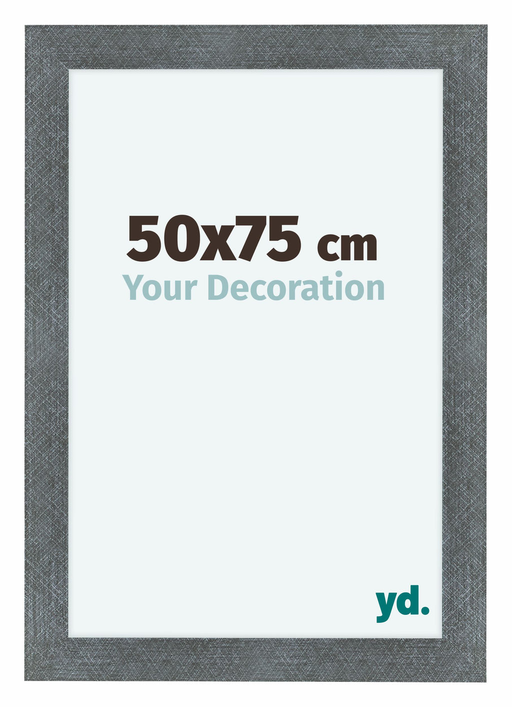 Como MDF Photo Frame 50x75cm Iron Swept Front Size | Yourdecoration.com