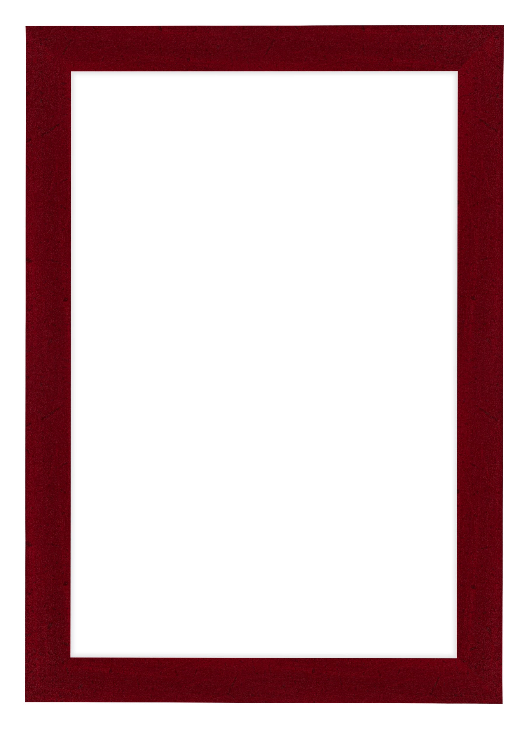 Como MDF Photo Frame 50x75cm Wine Red Swept Front | Yourdecoration.com