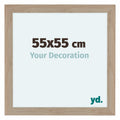 Como MDF Photo Frame 55x55cm Oak Light Front Size | Yourdecoration.com