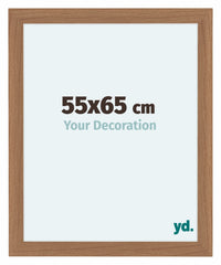 Como MDF Photo Frame 55x65cm Walnut Light Front Size | Yourdecoration.com