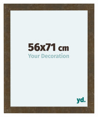 Como MDF Photo Frame 56x71cm Gold Antique Front Size | Yourdecoration.com