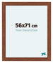 Como MDF Photo Frame 56x71cm Walnut Front Size | Yourdecoration.com