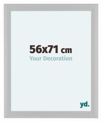 Como MDF Photo Frame 56x71cm White High Gloss Front Size | Yourdecoration.com