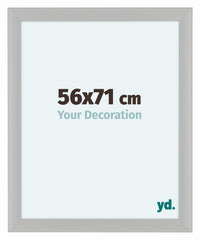 Como MDF Photo Frame 56x71cm White Woodgrain Front Size | Yourdecoration.com