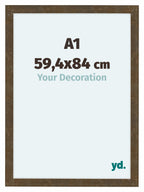 Como MDF Photo Frame 59 4x84cm A1 Gold Antique Front Size | Yourdecoration.com