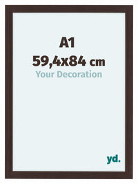 Como MDF Photo Frame 59 4x84cm A1 Oak Dark Front Size | Yourdecoration.com
