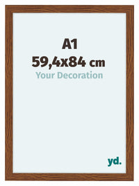 Como MDF Photo Frame 59 4x84cm A1 Oak Rustiek Front Size | Yourdecoration.com