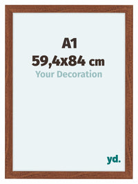 Como MDF Photo Frame 59 4x84cm A1 Walnut Front Size | Yourdecoration.com