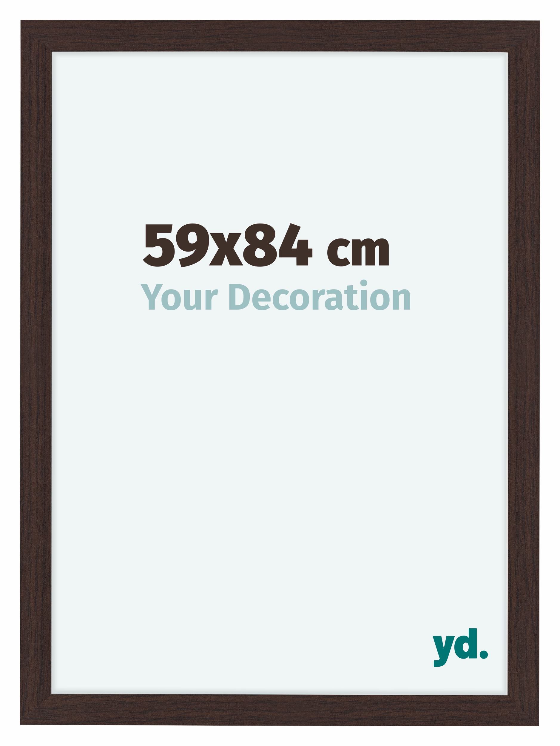 Como MDF Photo Frame 59x84cm Oak Dark Front Size | Yourdecoration.com
