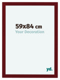 Como MDF Photo Frame 59x84cm Wine Red Swept Front Size | Yourdecoration.com