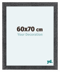Como MDF Photo Frame 60x70cm Gray Swept Front Size | Yourdecoration.com