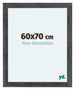Como MDF Photo Frame 60x70cm Gray Swept Front Size | Yourdecoration.com