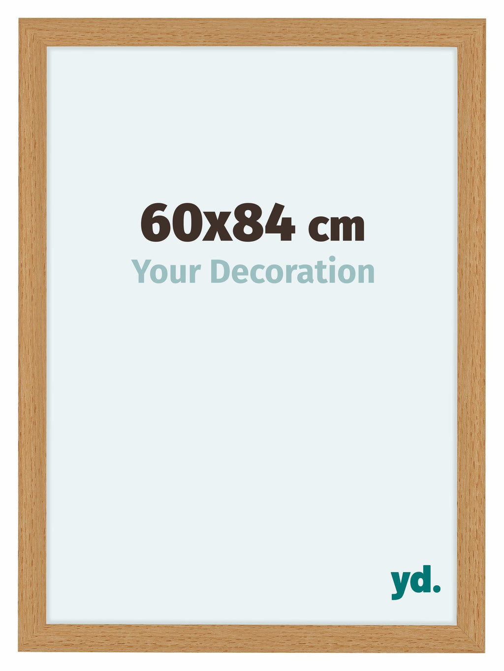 Como MDF Photo Frame 60x84cm Beech Front Size | Yourdecoration.com