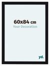Como MDF Photo Frame 60x84cm Black High Gloss Front Size | Yourdecoration.com
