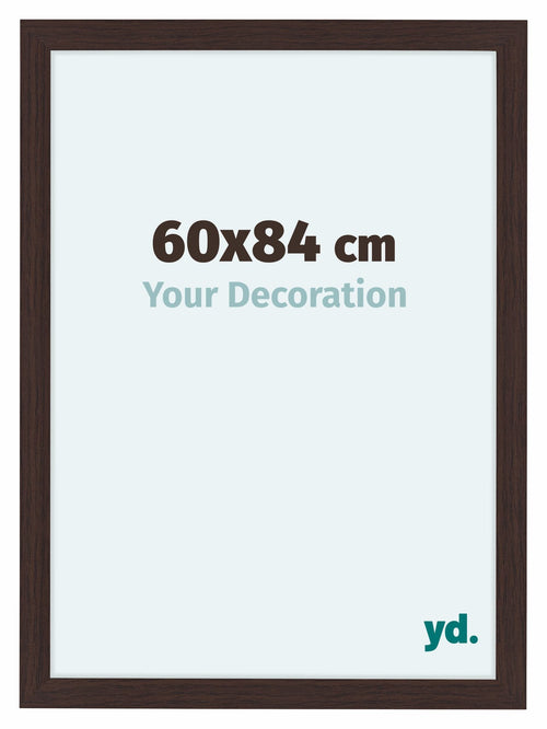 Como MDF Photo Frame 60x84cm Oak Dark Front Size | Yourdecoration.com