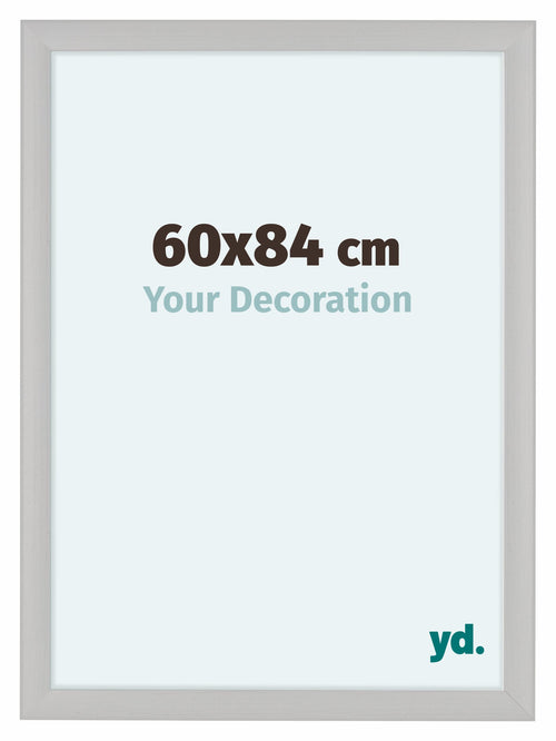 Como MDF Photo Frame 60x84cm White Woodgrain Front Size | Yourdecoration.com
