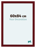 Como MDF Photo Frame 60x84cm Wine Red Swept Front Size | Yourdecoration.com