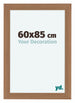 Como MDF Photo Frame 60x85cm Walnutt Light Front Size | Yourdecoration.com
