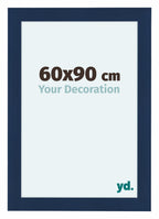 Como MDF Photo Frame 60x90cm Dark Blue Swept Front Size | Yourdecoration.com