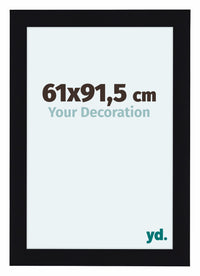 Como MDF Photo Frame 61x91 5cm Black High Gloss Front Size | Yourdecoration.com