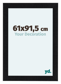 Como MDF Photo Frame 61x91 5cm Black Matte Front Size | Yourdecoration.com