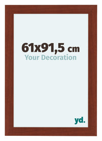 Como MDF Photo Frame 61x91 5cm Cherry Front Size | Yourdecoration.com
