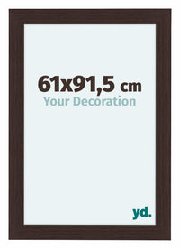 Como MDF Photo Frame 61x91 5cm Oak Dark Front Size | Yourdecoration.com