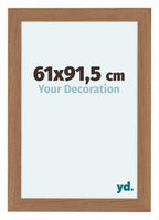 Como MDF Photo Frame 61x91 5cm Walnut Light Front Size | Yourdecoration.com