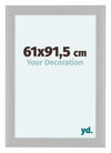 Como MDF Photo Frame 61x91 5cm White Woodgrain Front Size | Yourdecoration.com