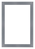 Como MDF Photo Frame 62x93cm Aluminium Brushed Front | Yourdecoration.com