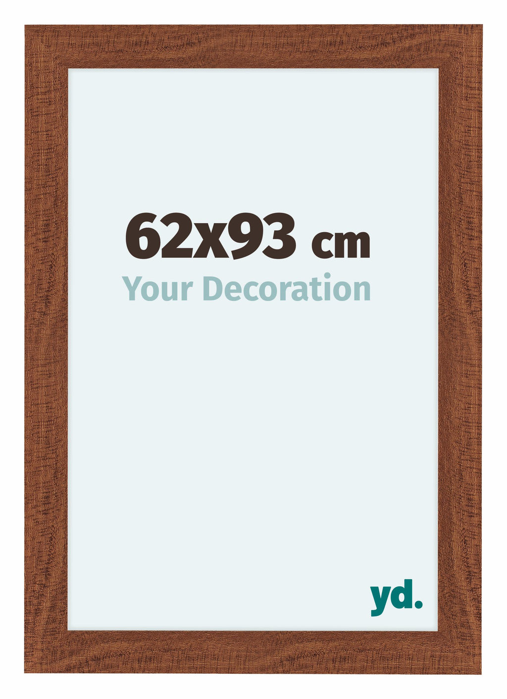 Como MDF Photo Frame 62x93cm Walnut Front Size | Yourdecoration.com