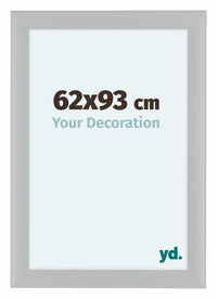 Como MDF Photo Frame 62x93cm White High Gloss Front Size | Yourdecoration.com