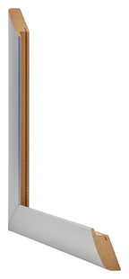 Como MDF Photo Frame 67x98cm Aluminum Brushed Intersection | Yourdecoration.com