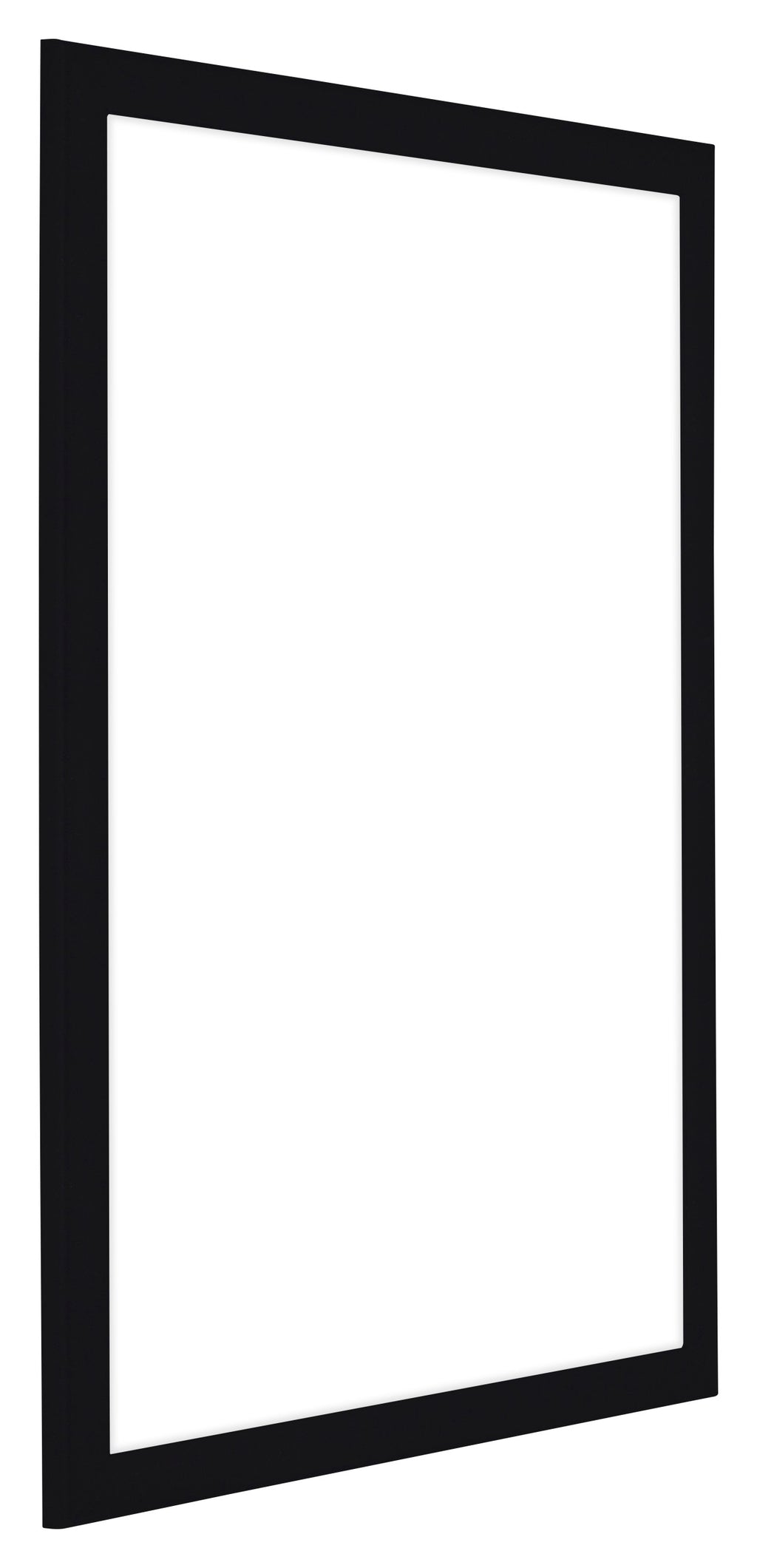 Como MDF Photo Frame 67x98cm Black High Gloss Front Oblique | Yourdecoration.com