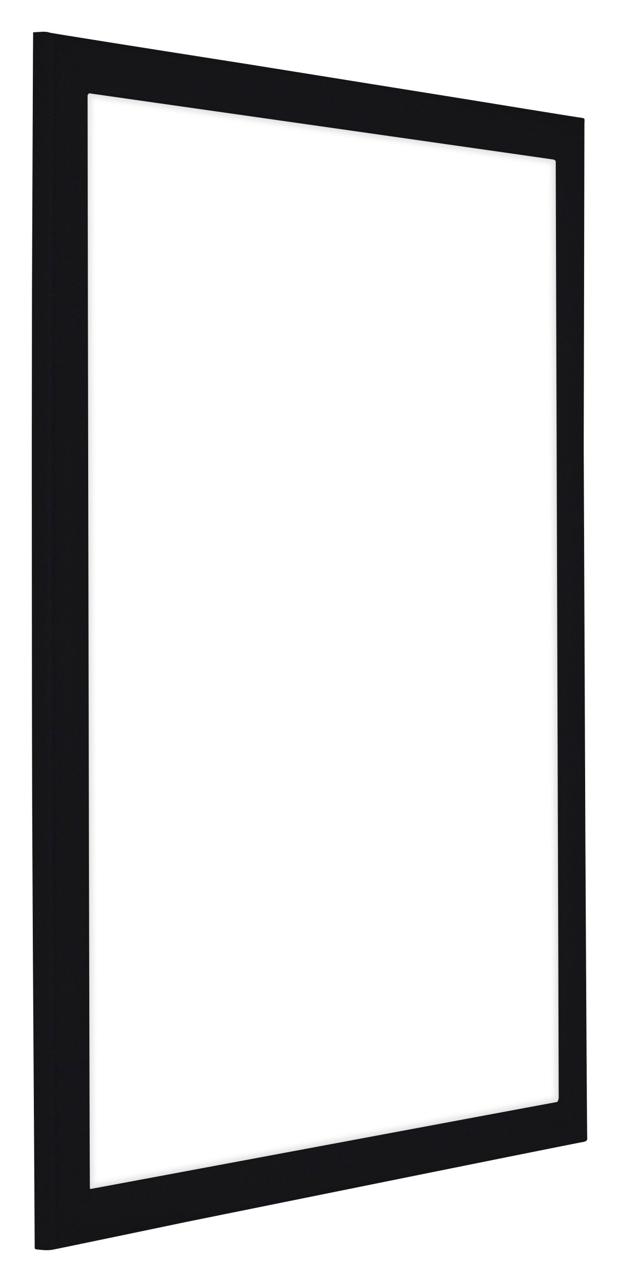 Como MDF Photo Frame 67x98cm Black High Gloss Front Oblique | Yourdecoration.com