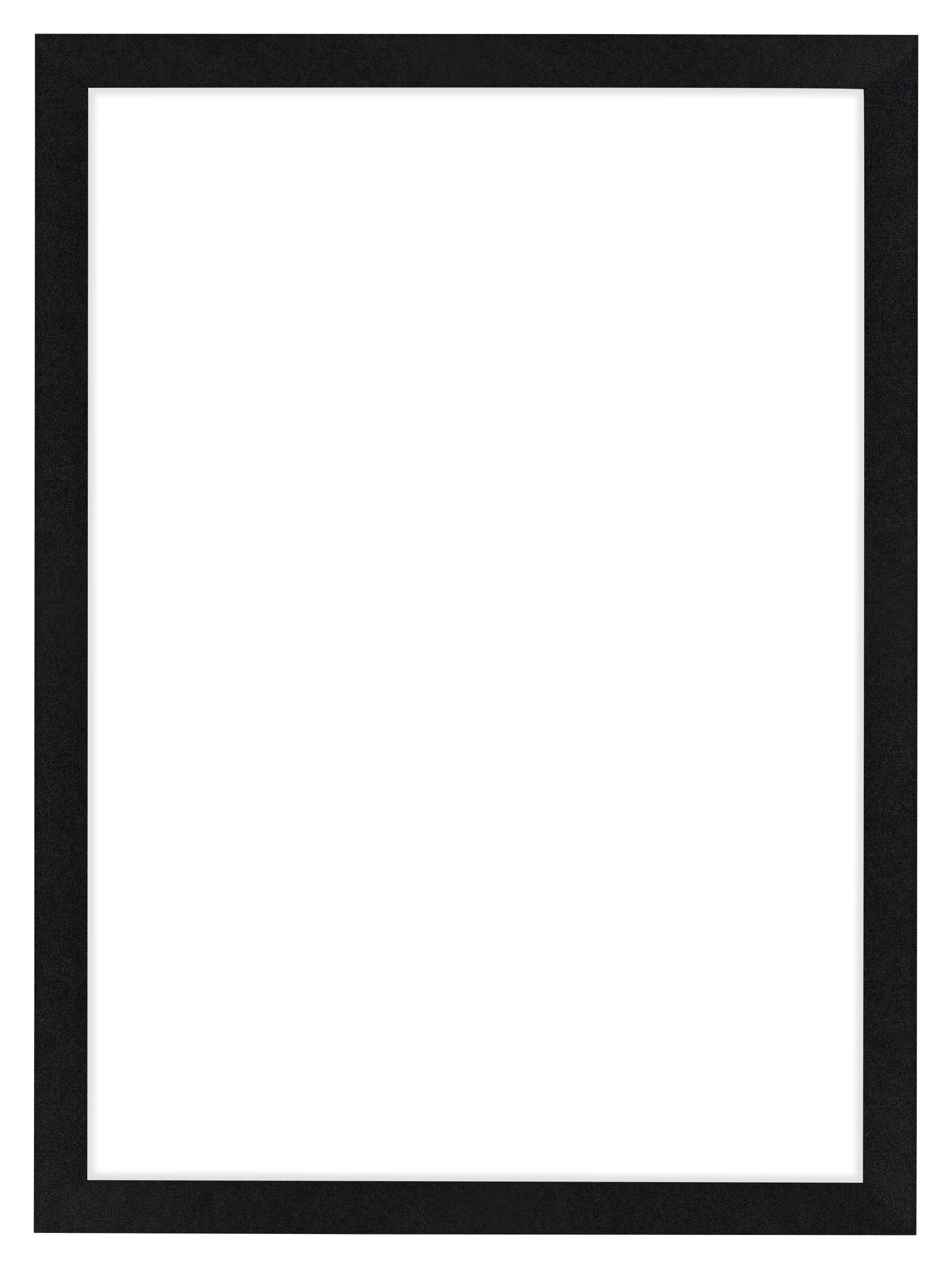 Como MDF Photo Frame 67x98cm Black Matte Front | Yourdecoration.com