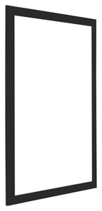 Como MDF Photo Frame 67x98cm Black Woodgrain Front Oblique | Yourdecoration.com