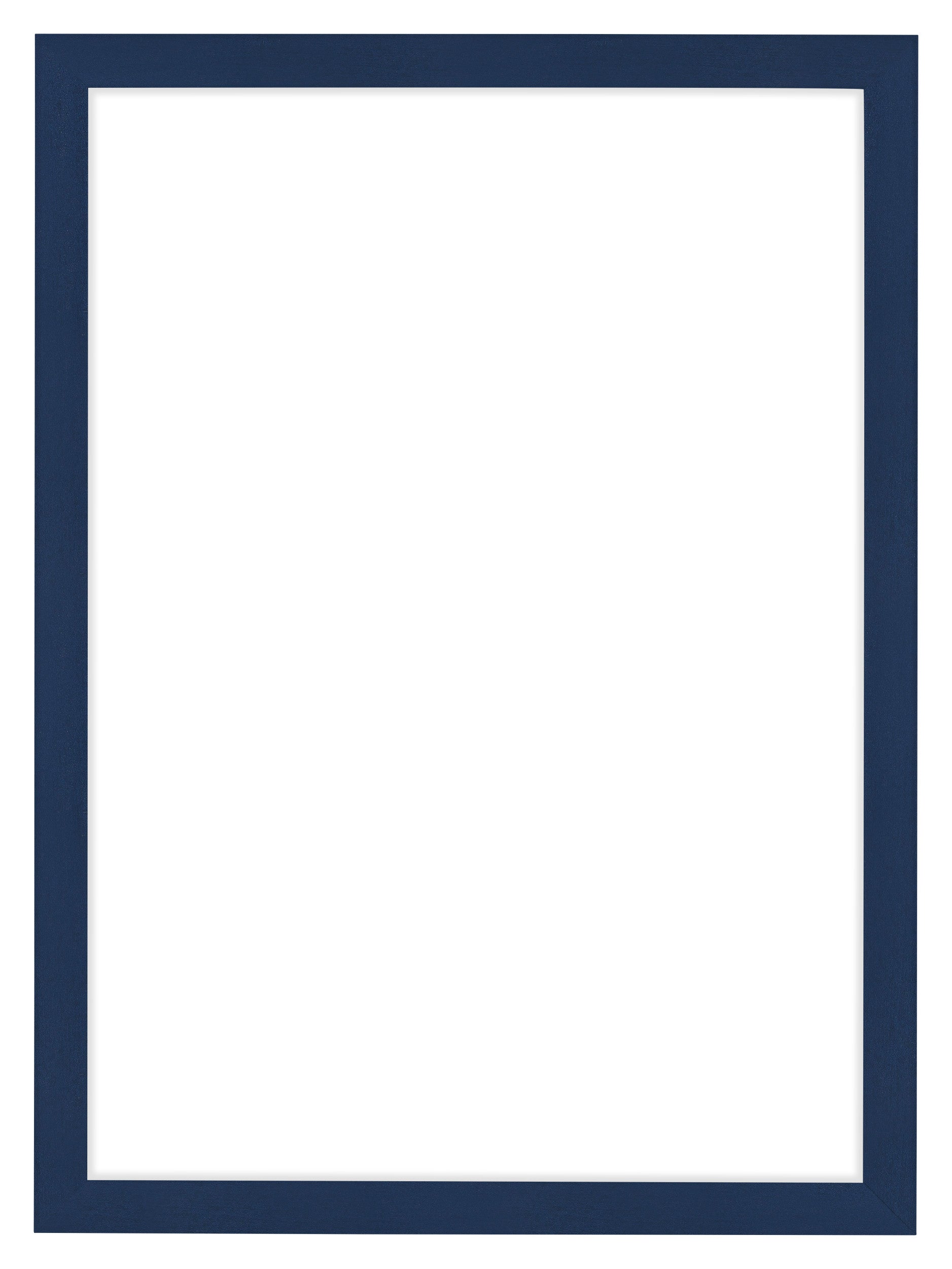 Como MDF Photo Frame 67x98cm Dark Blue Swept Front | Yourdecoration.com