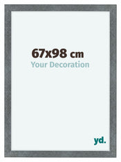 Como MDF Photo Frame 67x98cm Iron Swept Front Size | Yourdecoration.com