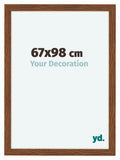 Como MDF Photo Frame 67x98cm Oak Rustic Front Size | Yourdecoration.com