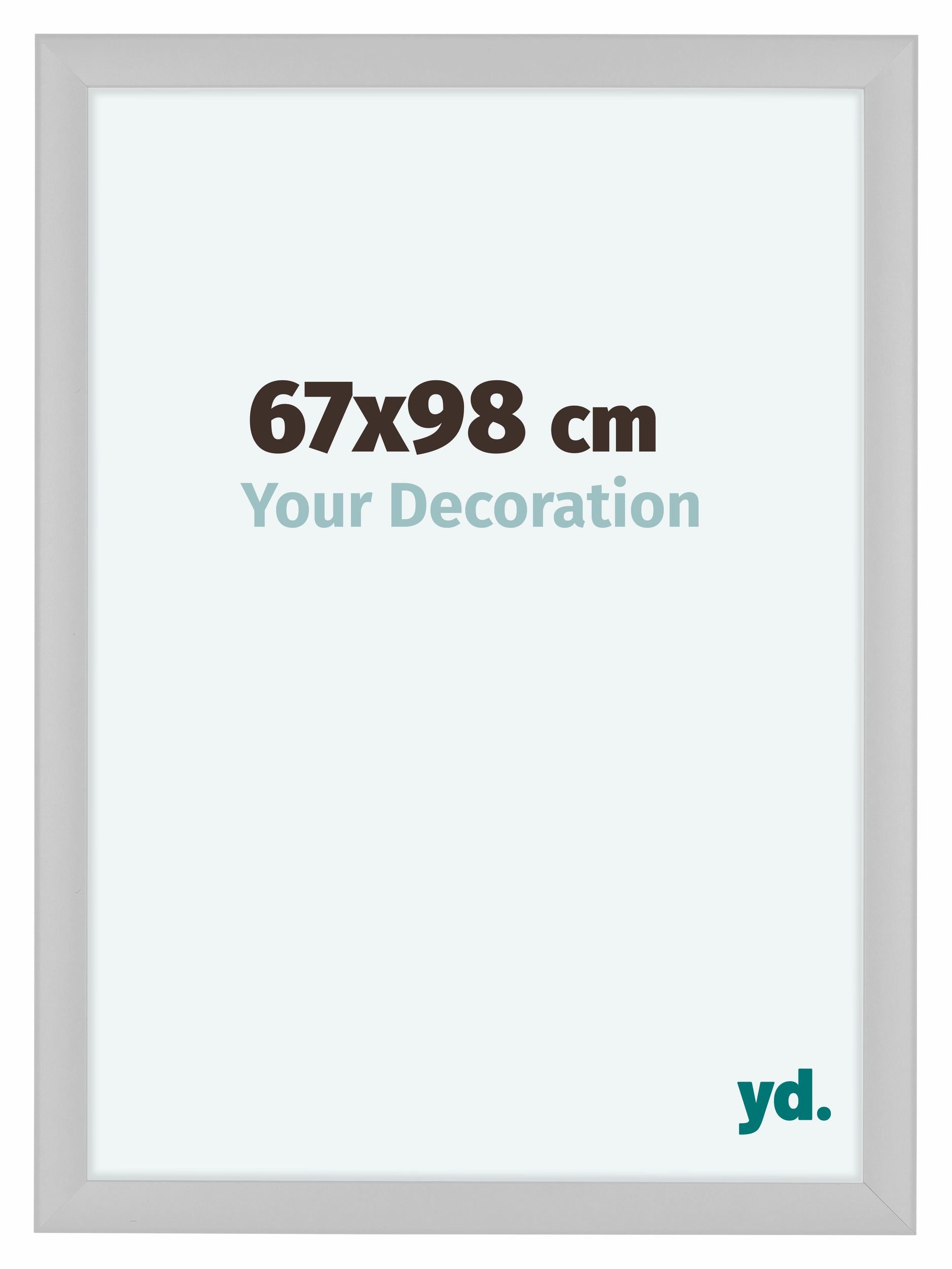 Como MDF Photo Frame 67x98cm White High Gloss Front Size | Yourdecoration.com